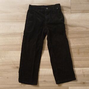 Gymboree Black Corduroy Pants Vintage Size 5 FLAW (G)